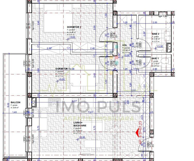 Timisoara. Et. 1 Bloc nou. Cf